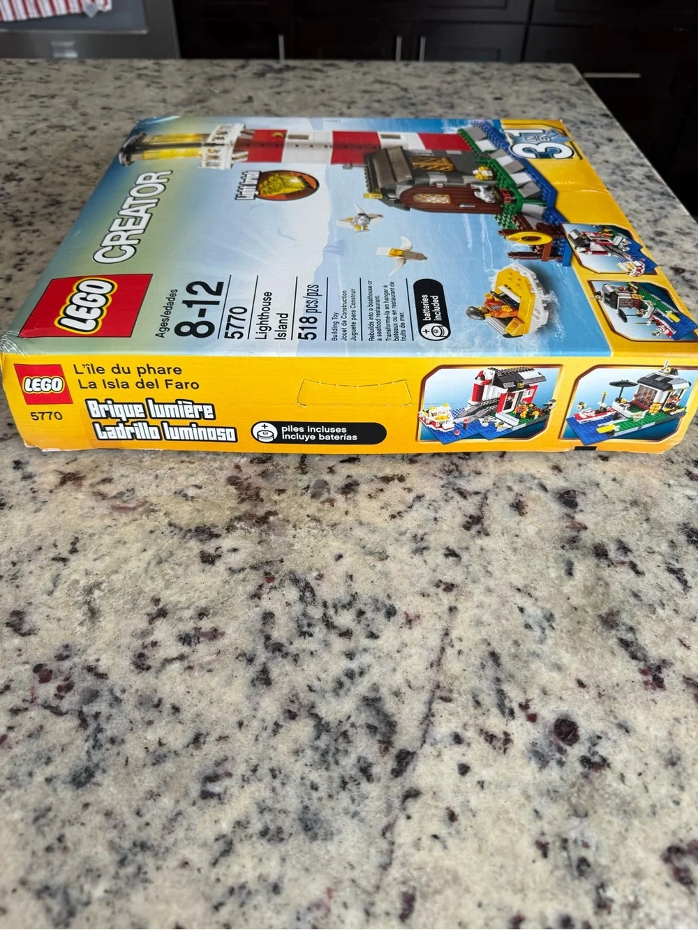 LEGO Creator: Lighthouse Island (5770) - 3-in-1 Set - NISB Flawed Box-See Pics